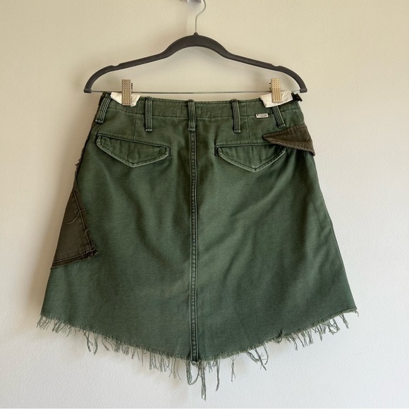 Mother The G.I. Jane Mini Skirt in On the Double - Picture 11 of 16